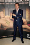 Piers Morgan promoting Burger King's 'Flame' fragrance at Selfridges, London