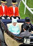 HRH Queen Elizabeth II and Prince Phillip on Ladies Day at Royal Ascot
