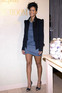 Rihanna visits the Hand and Foot Spa at Carol's Daughter in Harlem, New York City