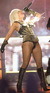 Sparks fly during Lady GaGa's performance at an awards show in Toronto, Canada.