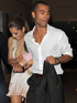 Cheryl Cole and husband Ashley Cole arriving back at their London hotel after having celebrated Cheryl's 26th birthday