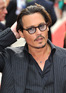 Johnny Depp at the 'Public Enemies' UK premiere at Leicester Square, London