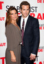 Sandra Bullock and Ryan Reynolds pose together at the German premiere of 'The Proposal'.