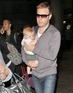 Gary Barlow and family arriving at LAX airport on a British Airways flight from London Heathrow