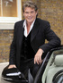 Former 'Knight Rider' star David Hasselhoff showed that he still has a taste for cars as he attended the launch of the new Jaguar at the Saatchi gallery.