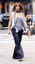 Jennifer Lopez on the set of her new movie 'The Back-Up Plan' in Manhattan, NYC