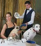 Tara Palmer Tomkinson poses with some canine co-stars to celebrate the release of 'Hotel For Dogs' on DVD.
