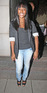 Alexandra Burke outside Nobu restaurant, London
