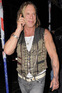 Hollywood toughguy Mickey Rourke leaves a club in London.