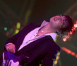 Pete Doherty on stage at the Benicassim Festival in Castellon, Spain.