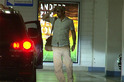 Brad Pitt arriving at the underground parking garage of Adlon Hotel, Berlin.