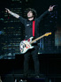 Billie Joe Armstrong of Green Day performing live in Washington DC