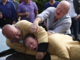 Pictures: Garry and Minty's sumo fight in 'Enders