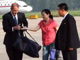 North Korea frees Current TV journalists