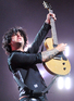 Billie Joe Armstrong in concert as Green Day performing at the American Airlines Arena