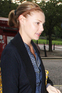 Katherine Heigl looking rather worn out as she leaves the London Nobu restaurant, England