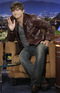 Ashton Kutcher makes a guest appearance on 'The Tonight Show' in Los Angeles.