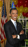 US President Barack Obama's 48th Birthday is celebrated with a party at Madame Tussauds, New York City