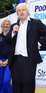 Boris Johnson at the Pools4Schools Summer Camp pool opening, South Bank, London, Britain