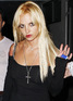 Britney Spears glumly waves whilst out in Los Angeles.