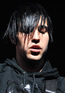 Pete Wentz performing with Fall Out Boy at the Amphitheatre. Toronto, Canada.