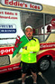Eddie Izzard running for Sport Relief Charity, Wales
