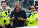 Leslie Grantham 'a hero' in fire drama