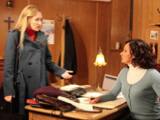 Sally traps Laurel inside the church