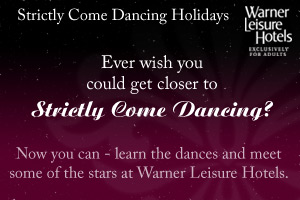 Strictly Come Dancing Holidays with Warner Leisure Hotels