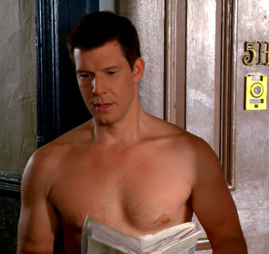 Eric Mabius getting his top off on Ugly Betty, that's what. 