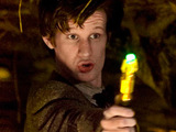 Doctor Who S05E09: Cold Blood - The Doctor with his sonic screwdriver