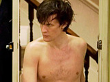 Doctor Who S05E11: The Lodger - The Doctor shirtless