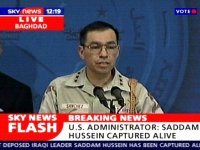 Saddam capture clears schedules
