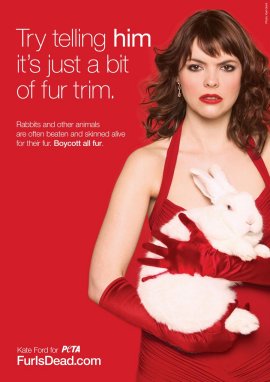 Corrie's Tracy joins anti-fur campaign