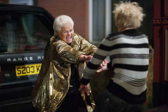  EastEnders Pat fight Pics