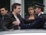 Rob is arrested