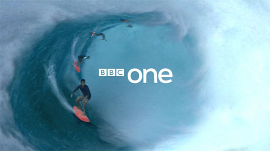 BBC One's new idents: Surfers