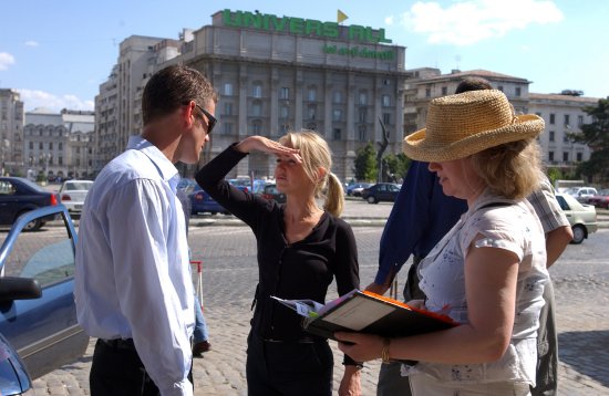 Behind the scenes at 'The Bill' in Romania